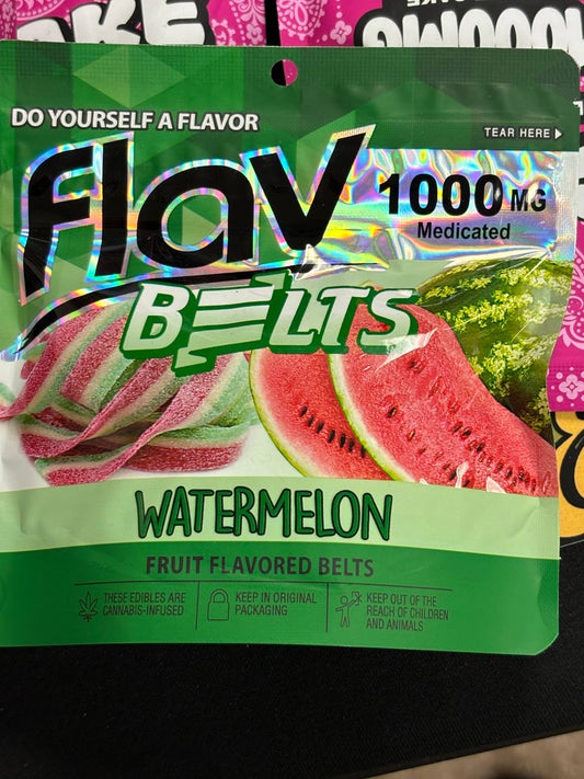 Flav Belts Watermelon