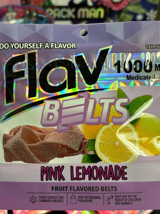 Flav Belts Pink Lemonade